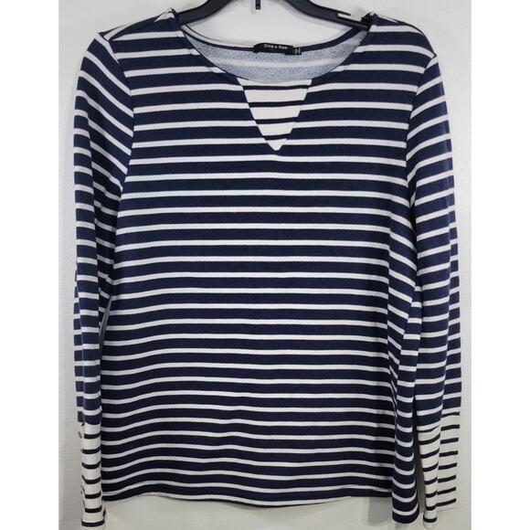 Anthropologie Doe & Rae Shirt Womens Medium Ruffled Sleeves Boho Cottagecore - Picture 1 of 9